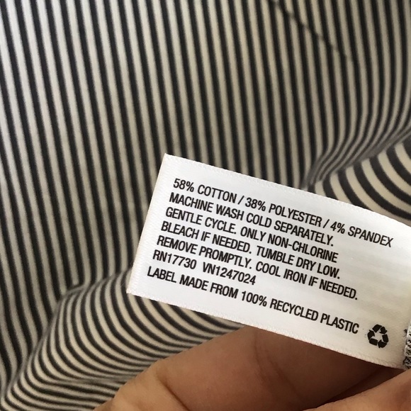 Ava & Viv Pin Stripe Blouse - Picture 5 of 5